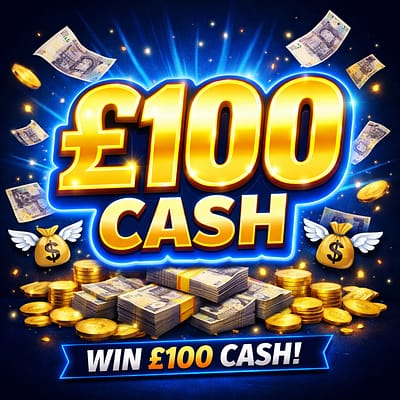 £100 CASH MONEYYY